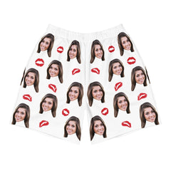 Custom Kiss Face Shorts