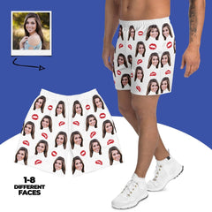 Custom Kiss Face Shorts