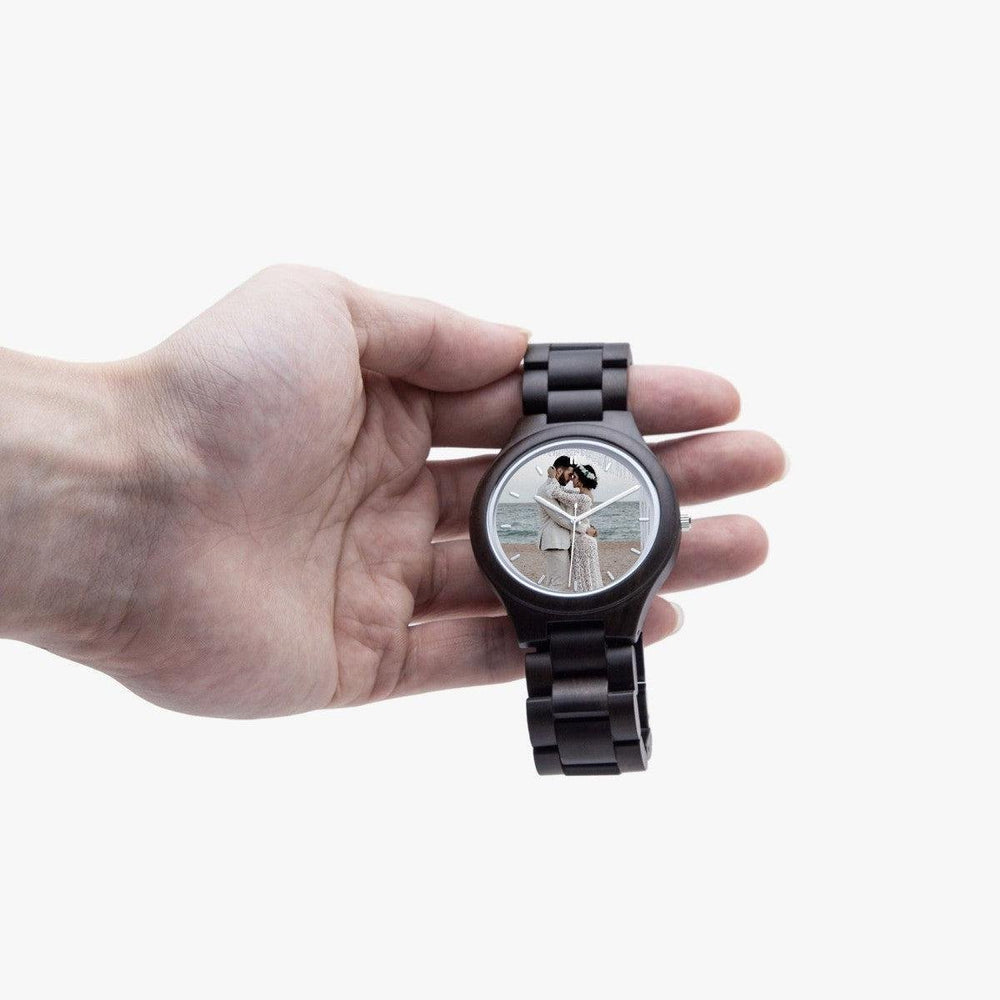 Custom Olive Lumber photo Watch