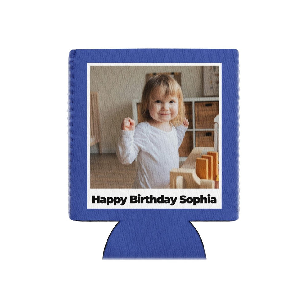 Custom Photo Birthday Can Cooler