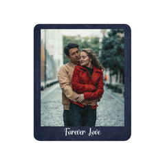 Custom Photo Blanket With Text