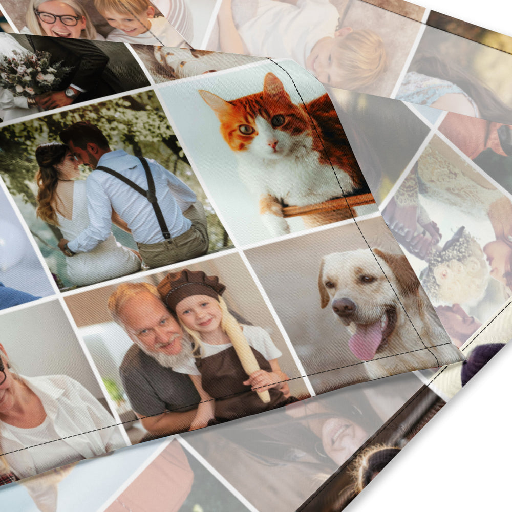 Custom Photo Collage Bandana