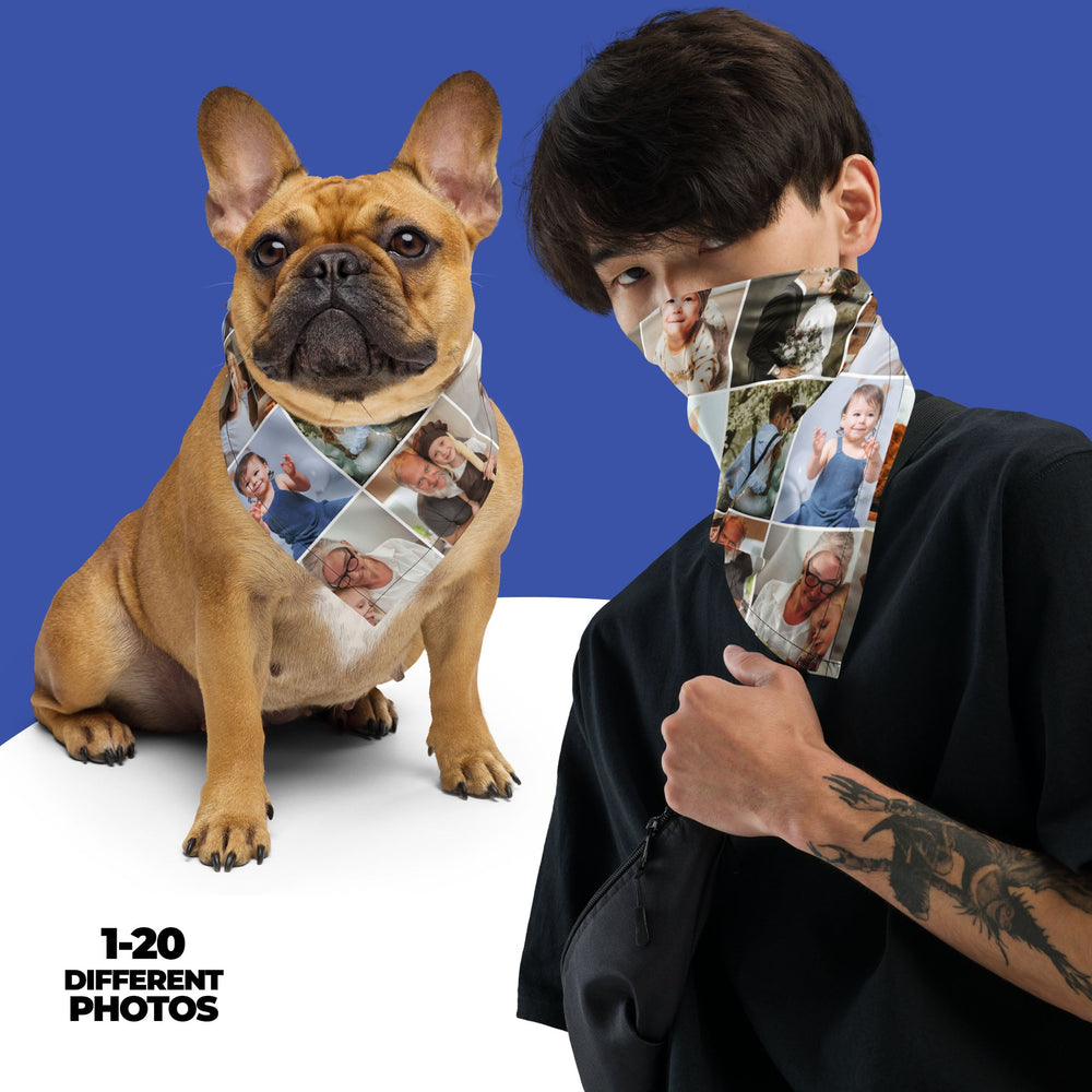 Custom Photo Collage Bandana