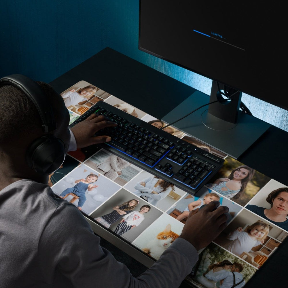 Custom Photo Collage Gaming Mouse Pad