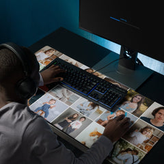 Custom Photo Collage Gaming Mouse Pad