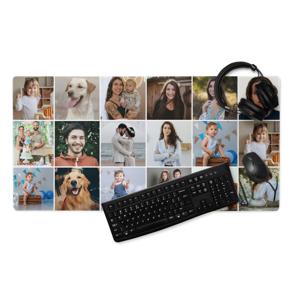 Custom Photo Collage Gaming Mouse Pad