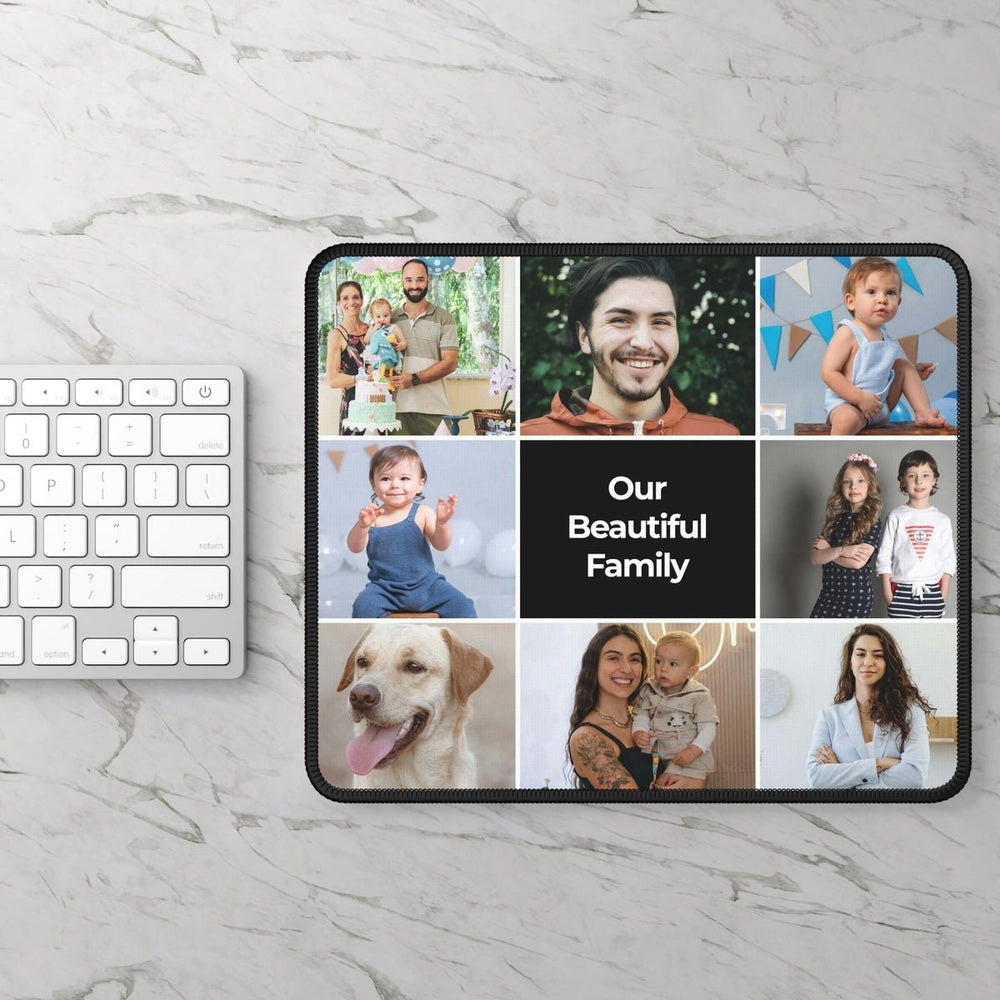 Custom Photo Collage Mouse Pad