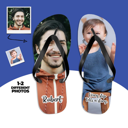 Custom Photo Flip Flops