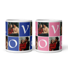 Custom Photo Mug With Love Text