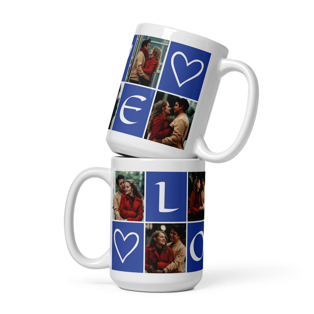 Custom Photo Mug With Love Text