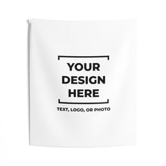 Custom Tapestry Add Photo Logo Text