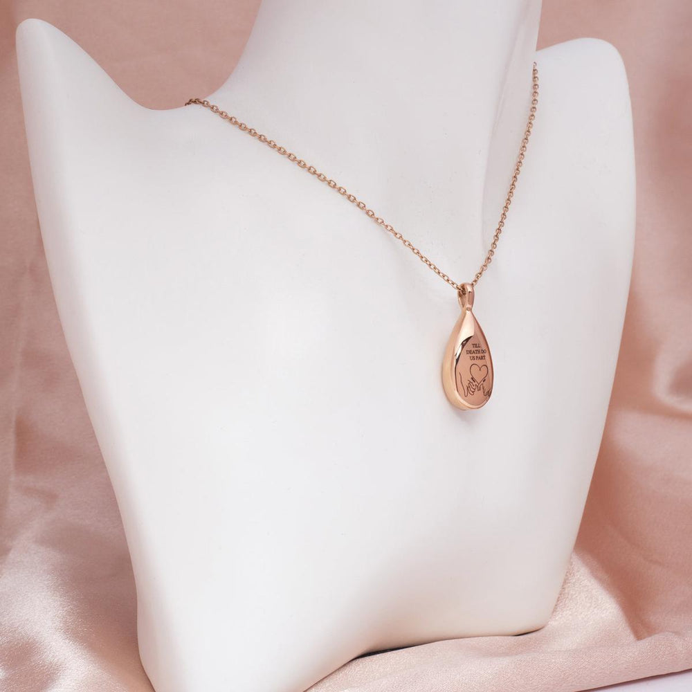 Custom Teardrop Urn Necklace