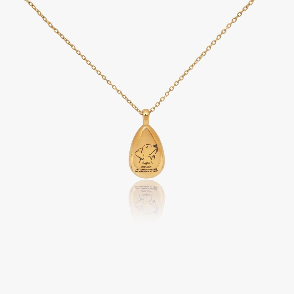 Custom Teardrop Urn Necklace