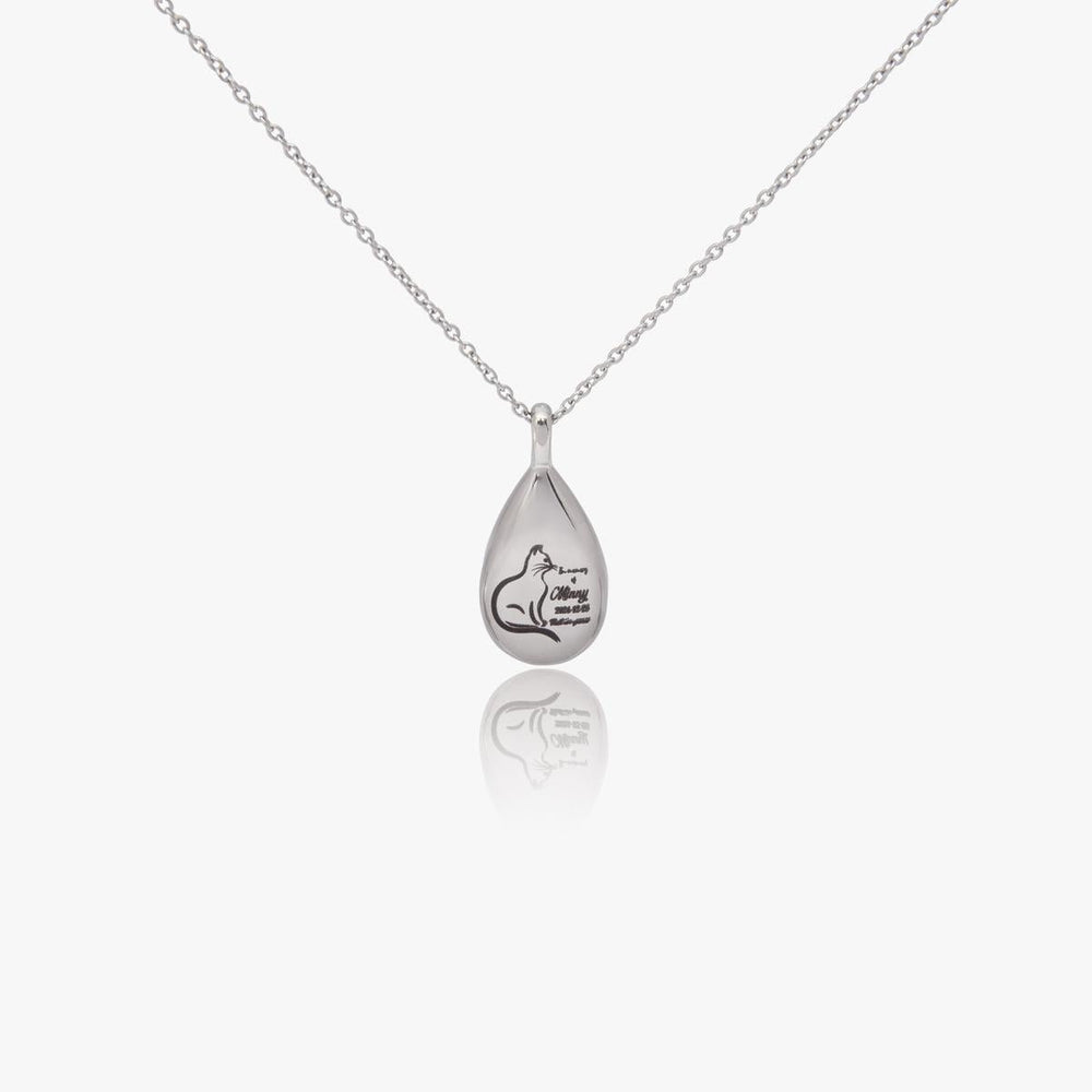 Custom Teardrop Urn Necklace