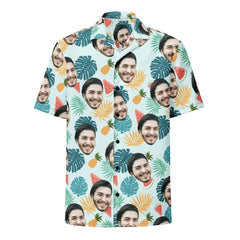 Personalized Tropical Hawaiian Shirt With Your Face
