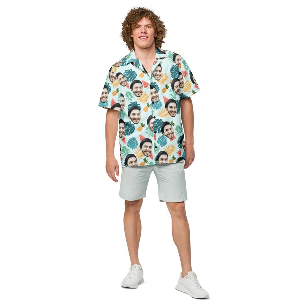 Personalized Tropical Hawaiian Shirt With Your Face