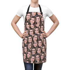 Customized Face Apron Personalized Photo Apron For Men Women