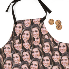 Customized Face Apron Personalized Photo Apron For Men Women