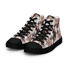 Cute Dogs Men's High Top Shoes