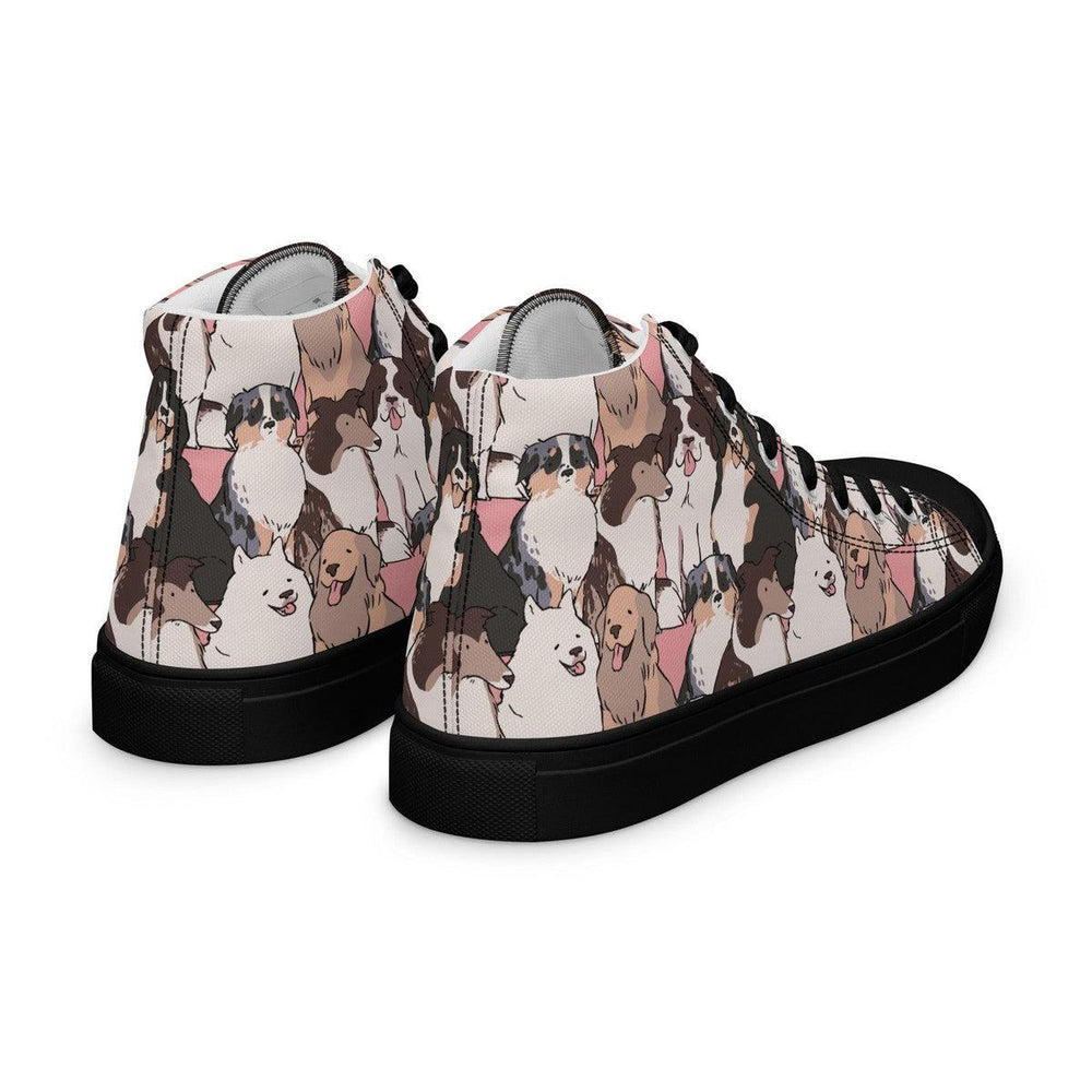 Cute Dogs Men's High Top Shoes