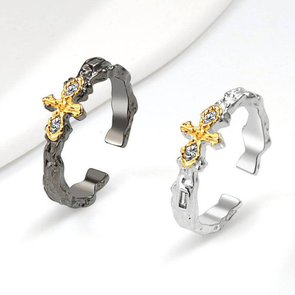 Dark Maillard Ring Special-interest Design Black