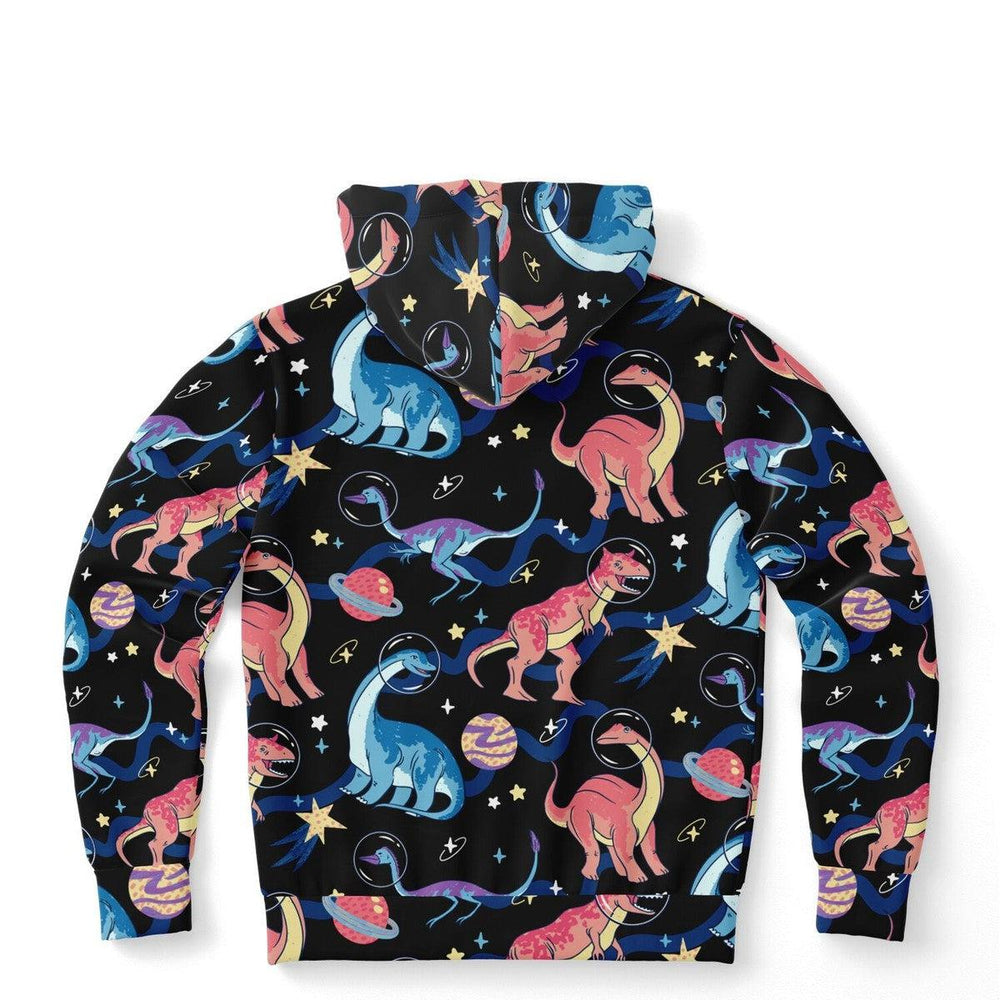 Dinosaurs In Space Unisex Hoodie