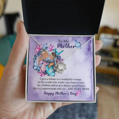 Love Knot Necklace Heartfelt Tribute For An Amazing Superwoman