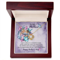 Love Knot Necklace Heartfelt Tribute For An Amazing Superwoman