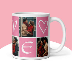 Custom Photo Mug With Love Text