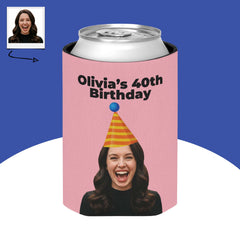 Custom Birthday Party Can Cooler