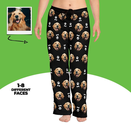 Personalized Dog Pajama BottomsCustom Face Pants