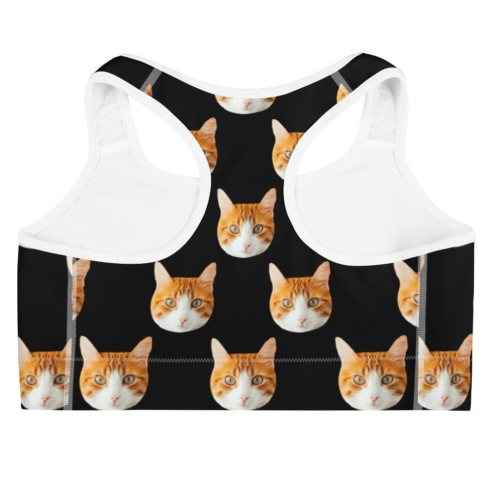 Personalized Cat Face Bra
