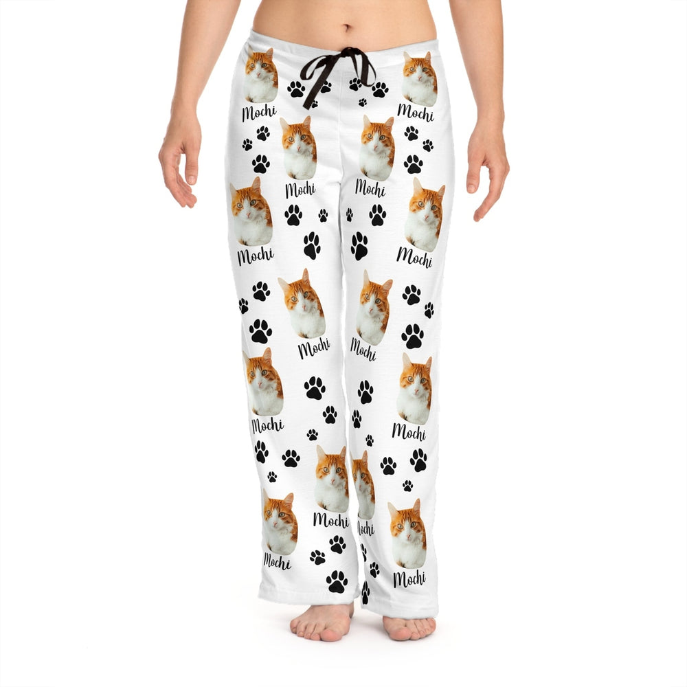 Personalized Cat Photo Pajamas With Name