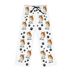 Personalized Cat Photo Pajamas With Name