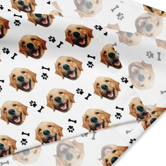 Personalized Dog Face Bandana