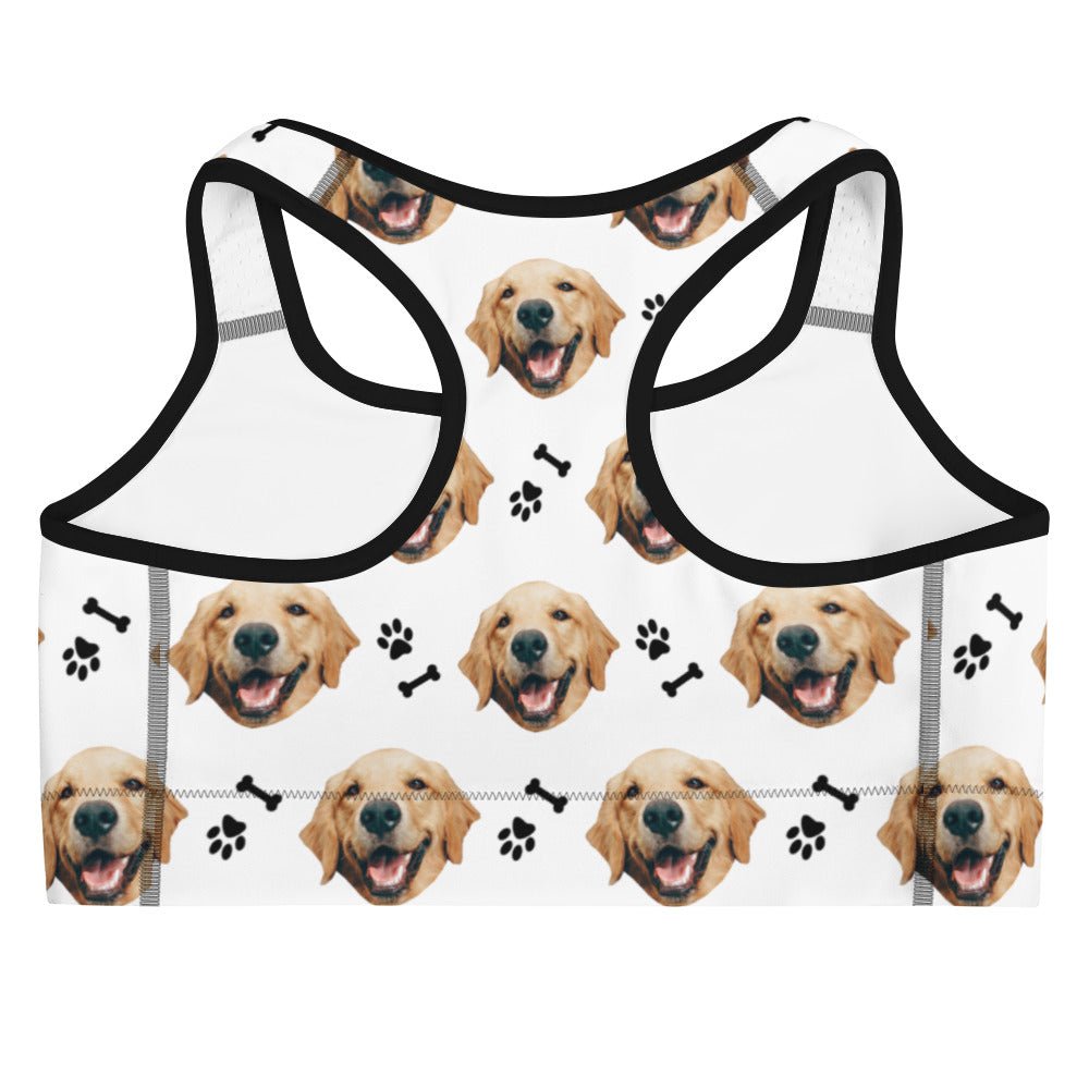 Personalized Dog Face Bra
