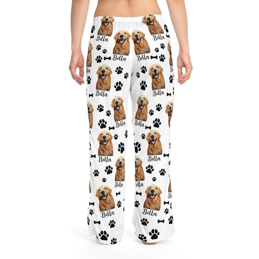Personalized Dog Photo Pajamas With Name