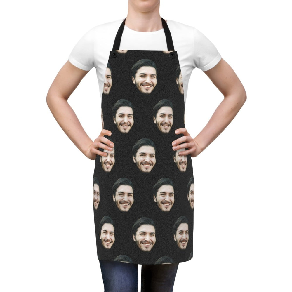 Personalized Face Apron Custom Photo Apron Customizable Cooking Gift