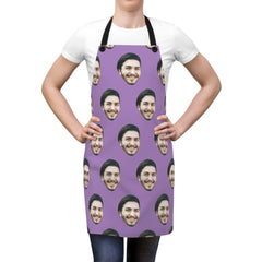 Personalized Face Apron Custom Photo Apron Customizable Cooking Gift