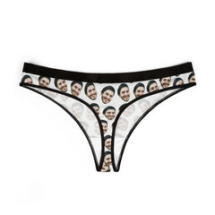 Personalized Face Thong