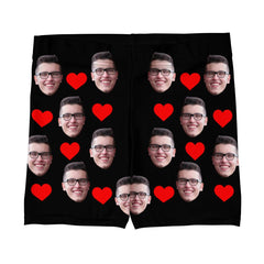 Personalized Face Women's Shorts