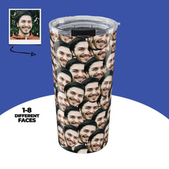 Personalized Faces Tumbler