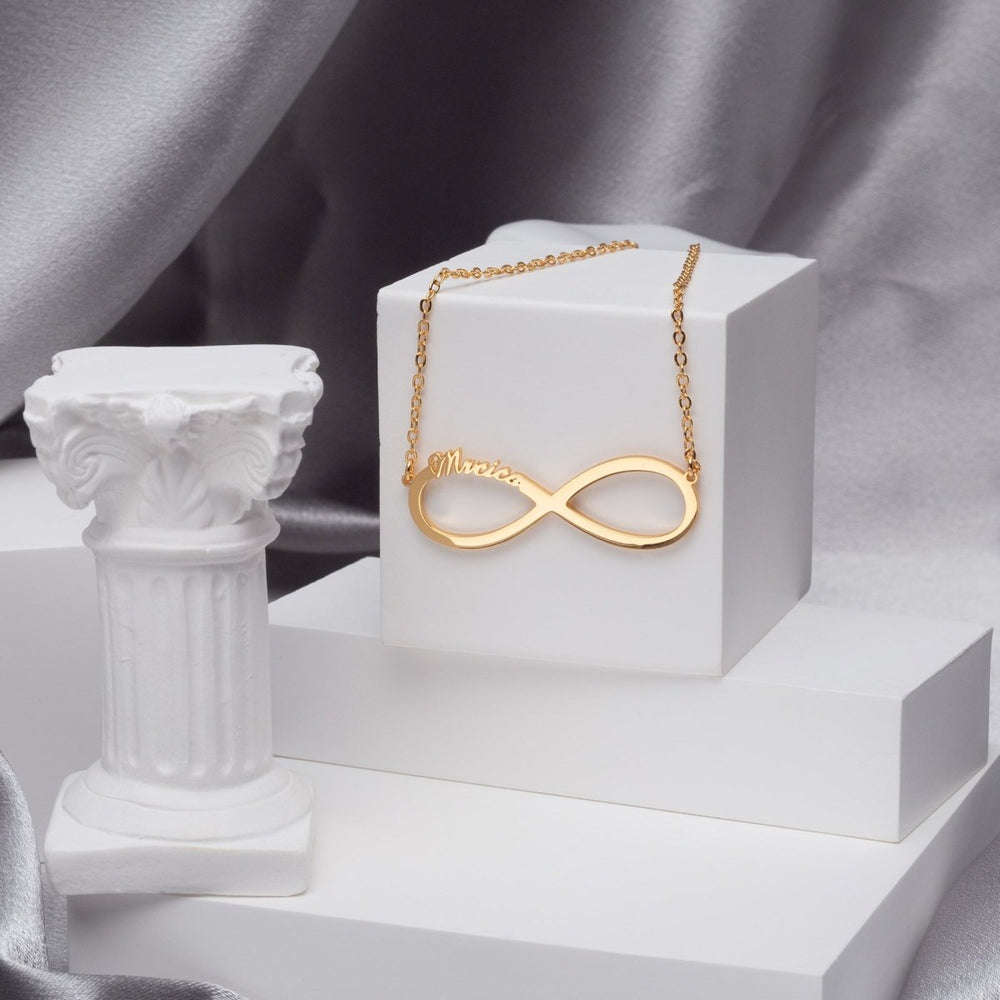 Personalized Name Infinity Necklace