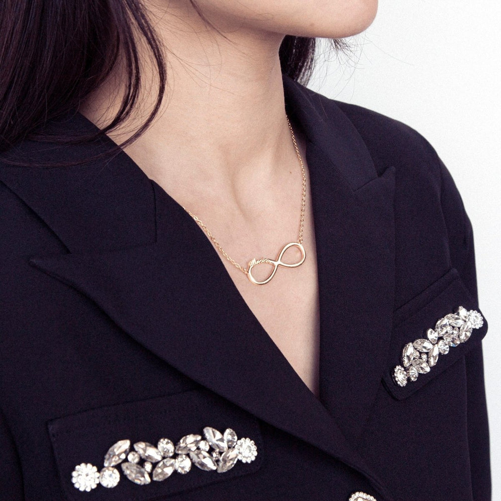 Personalized Name Infinity Necklace