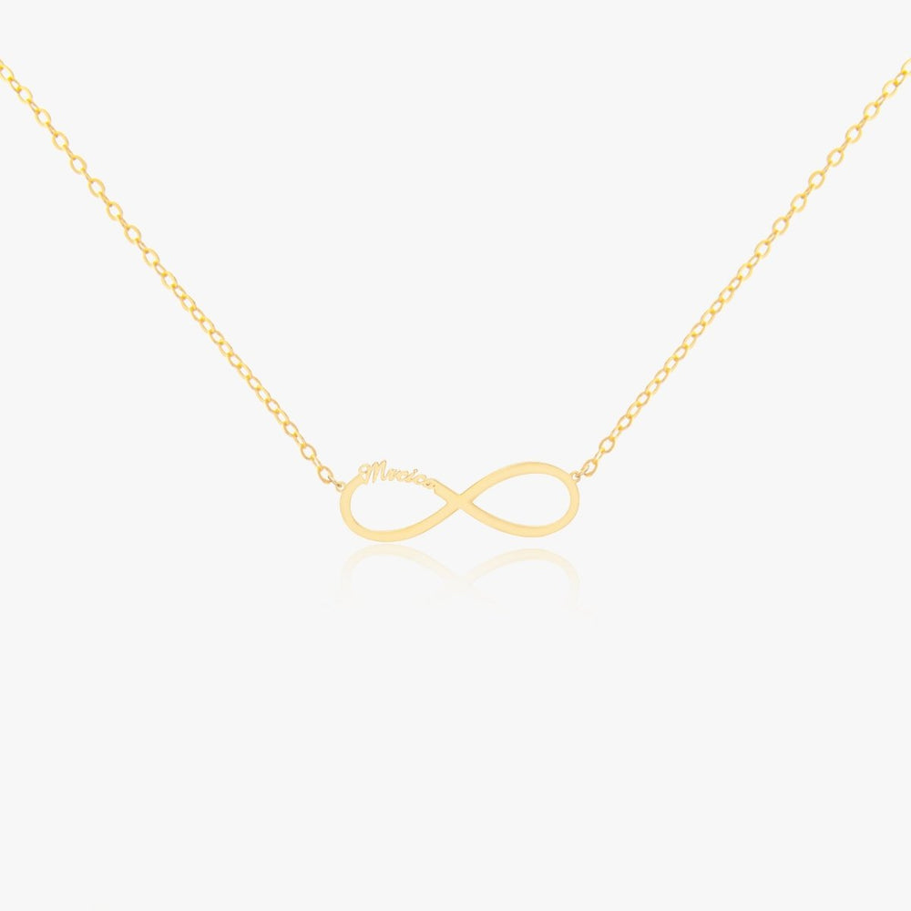 Personalized Name Infinity Necklace