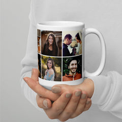 Personalized Photo Collage Mug