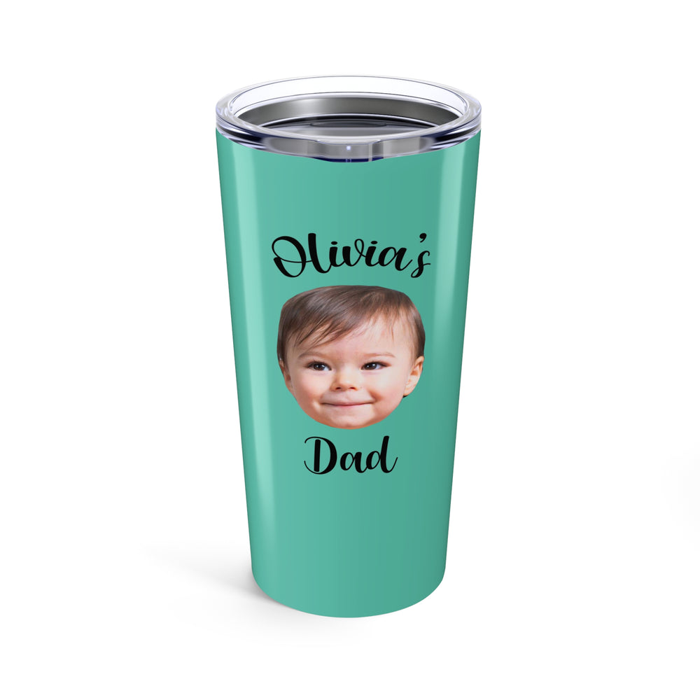 Personalized Photo Dad Tumbler