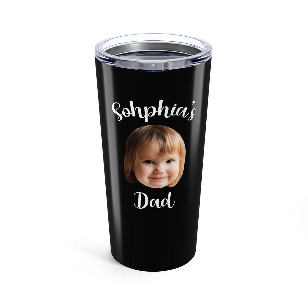 Personalized Photo Dad Tumbler
