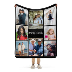Personalized Photos Blanket