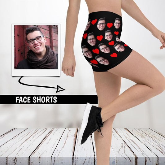 Personalized Face Women's Shorts
